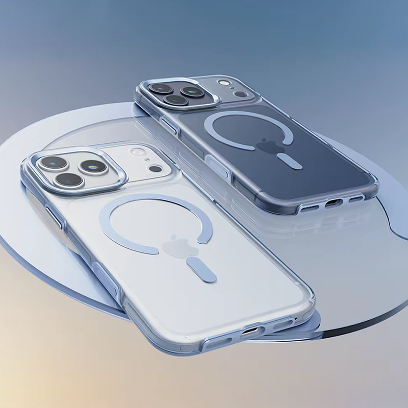 Dopamine Transparent Magnetic Case for iPhone 17 Series