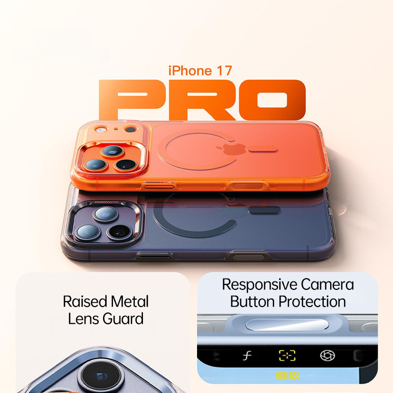 Dopamine Transparent Magnetic Case for iPhone 17 Series