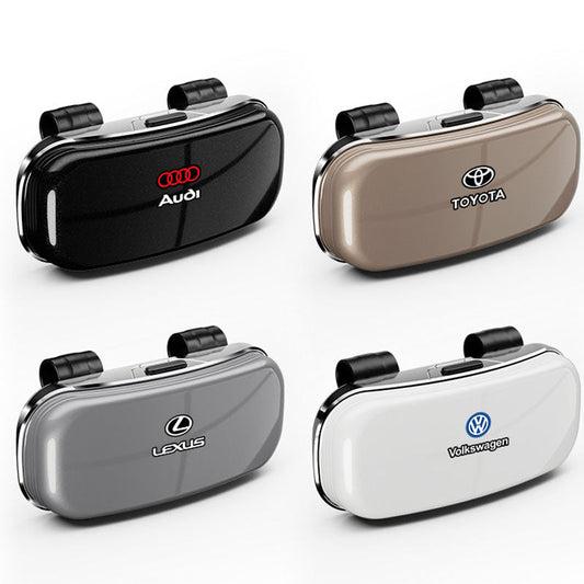 Hot Sale 🔥50% OFF🔥High-end Car Sun Visor And Sunglasses Storage Box