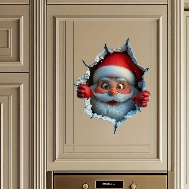 🎄🔥2D Christmas Creative Wall Sticker