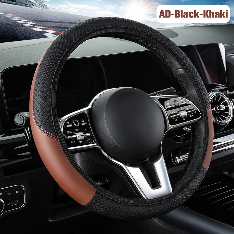 Universal car steering wheel cover