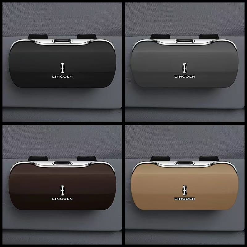 🎄50% OFF✨Car Sun Visor Glasses Storage Box