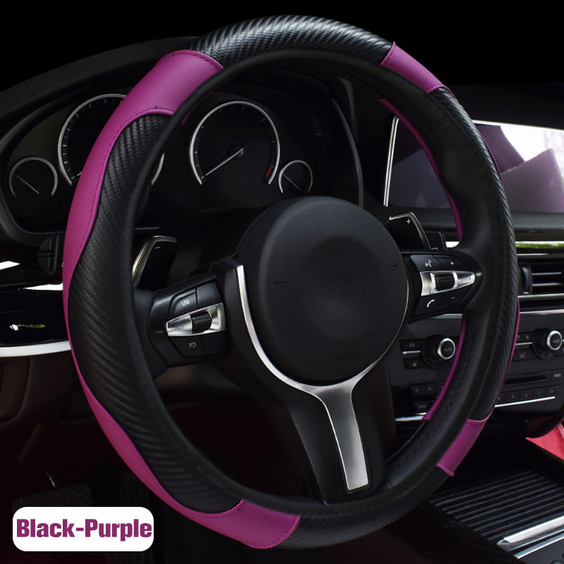 Universal car steering wheel cover