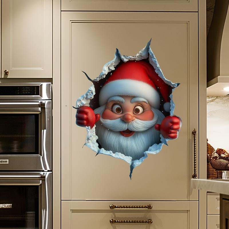 🎄🔥2D Christmas Creative Wall Sticker