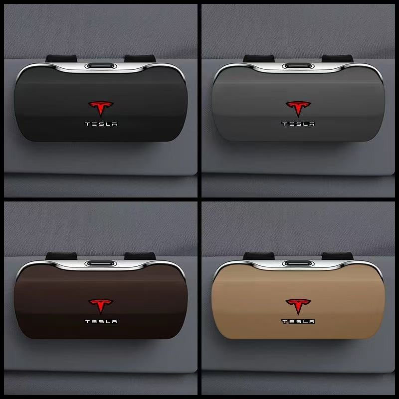 🎄50% OFF✨Car Sun Visor Glasses Storage Box