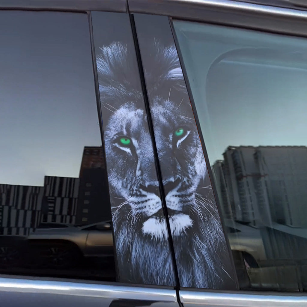 Lion Car Door Stickers