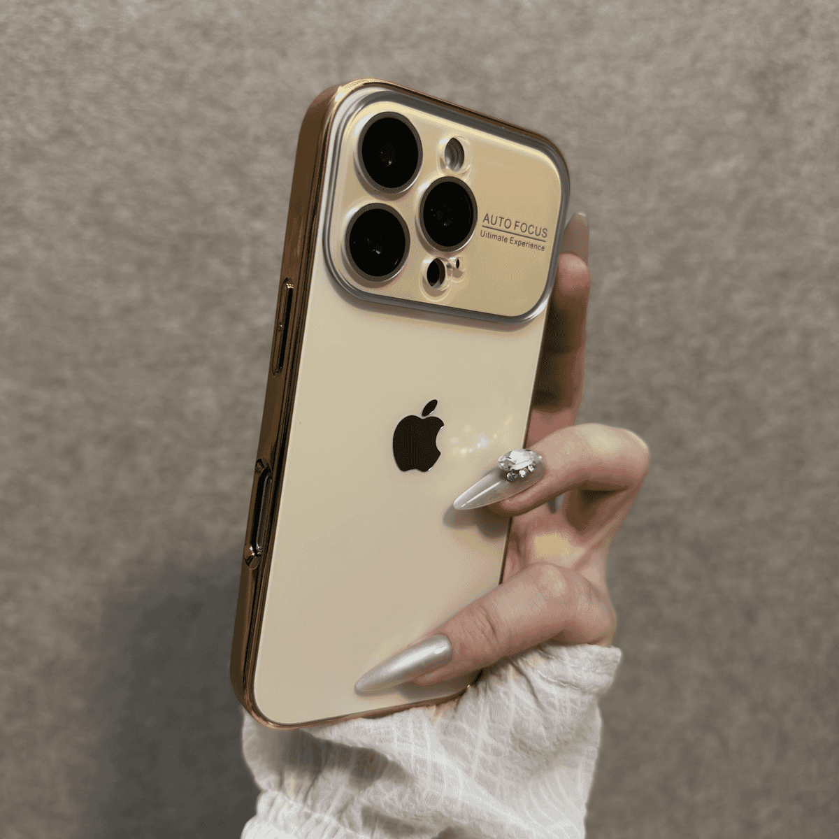 Large Window Phone Case with Protective Lens for iPhone