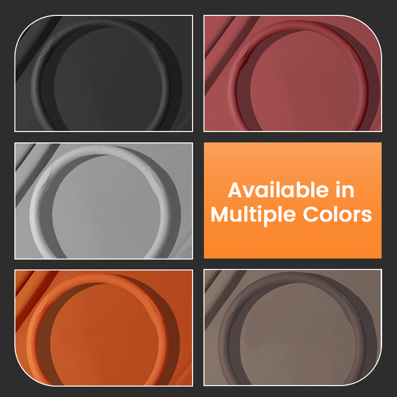 Universal car steering wheel cover