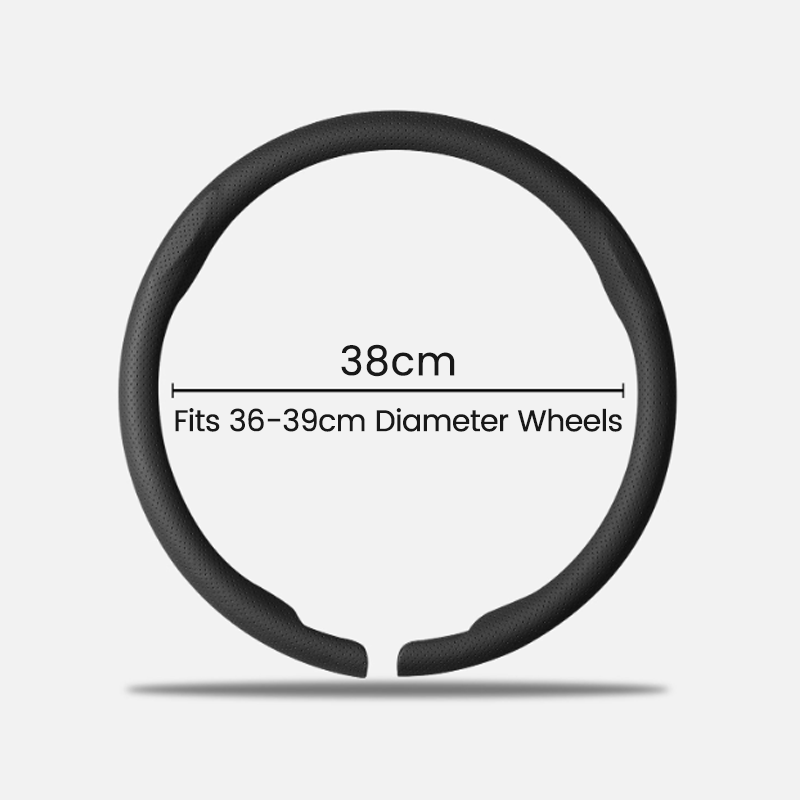 Universal car steering wheel cover